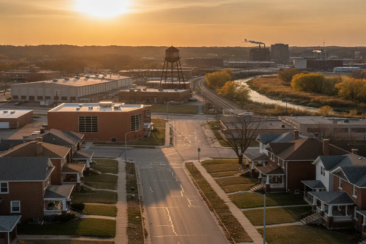 Public restroom locations mapped in Calumet City, Illinois — 4 facilities across zip codes 60409