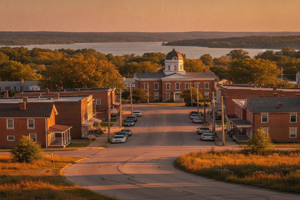 Public restroom locations mapped in Carlyle, Illinois — 10 facilities across zip codes 62231