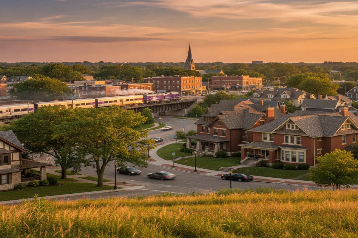 Public restroom locations mapped in Downers Grove, Illinois — 5 facilities across zip codes 60137, 60516