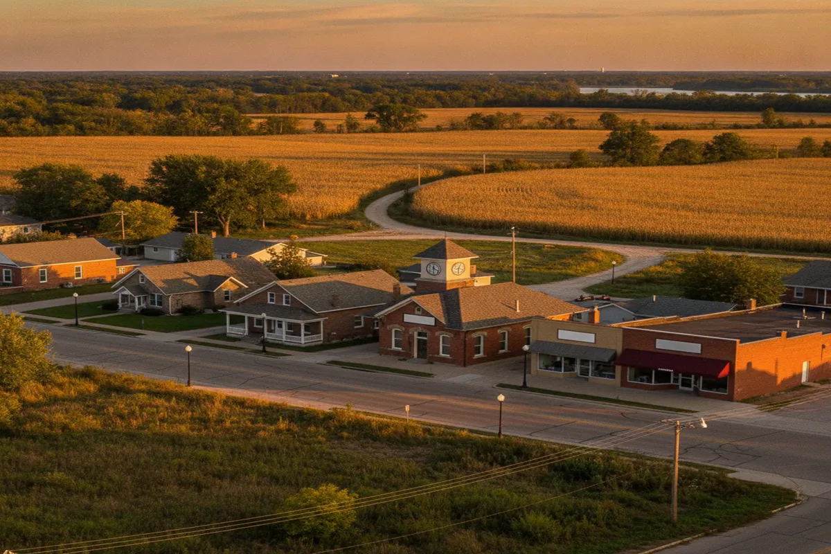 Public restroom locations mapped in Elburn, Illinois — 6 facilities across zip codes 60119