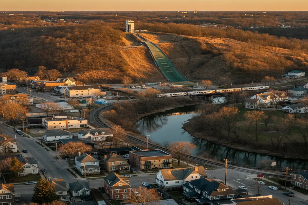 Public restroom locations mapped in Fox River Grove, Illinois — 1 facility across zip codes 60021