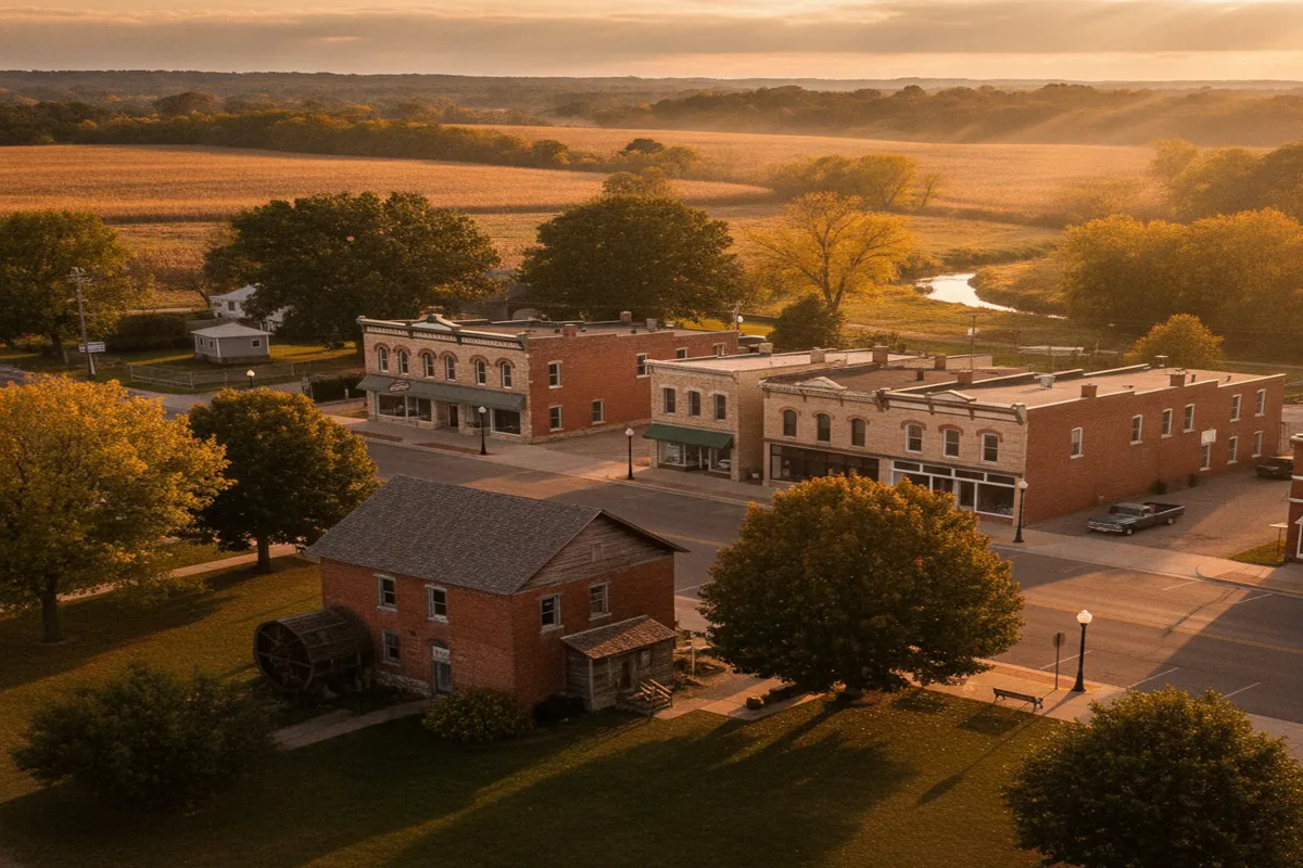 Public restroom locations mapped in Franklin Grove, Illinois — 1 facility across zip codes 61031