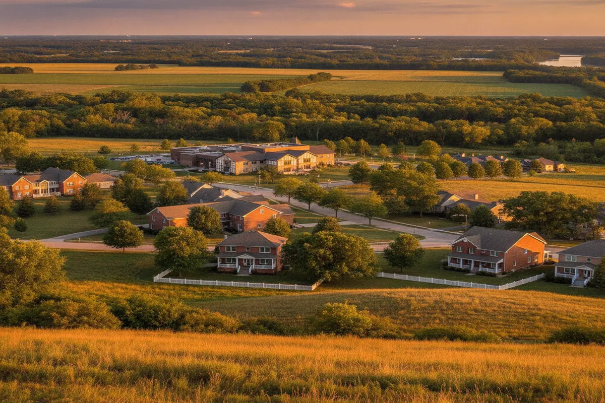 Public restroom locations mapped in Germantown Hills, Illinois — 1 facility across the city