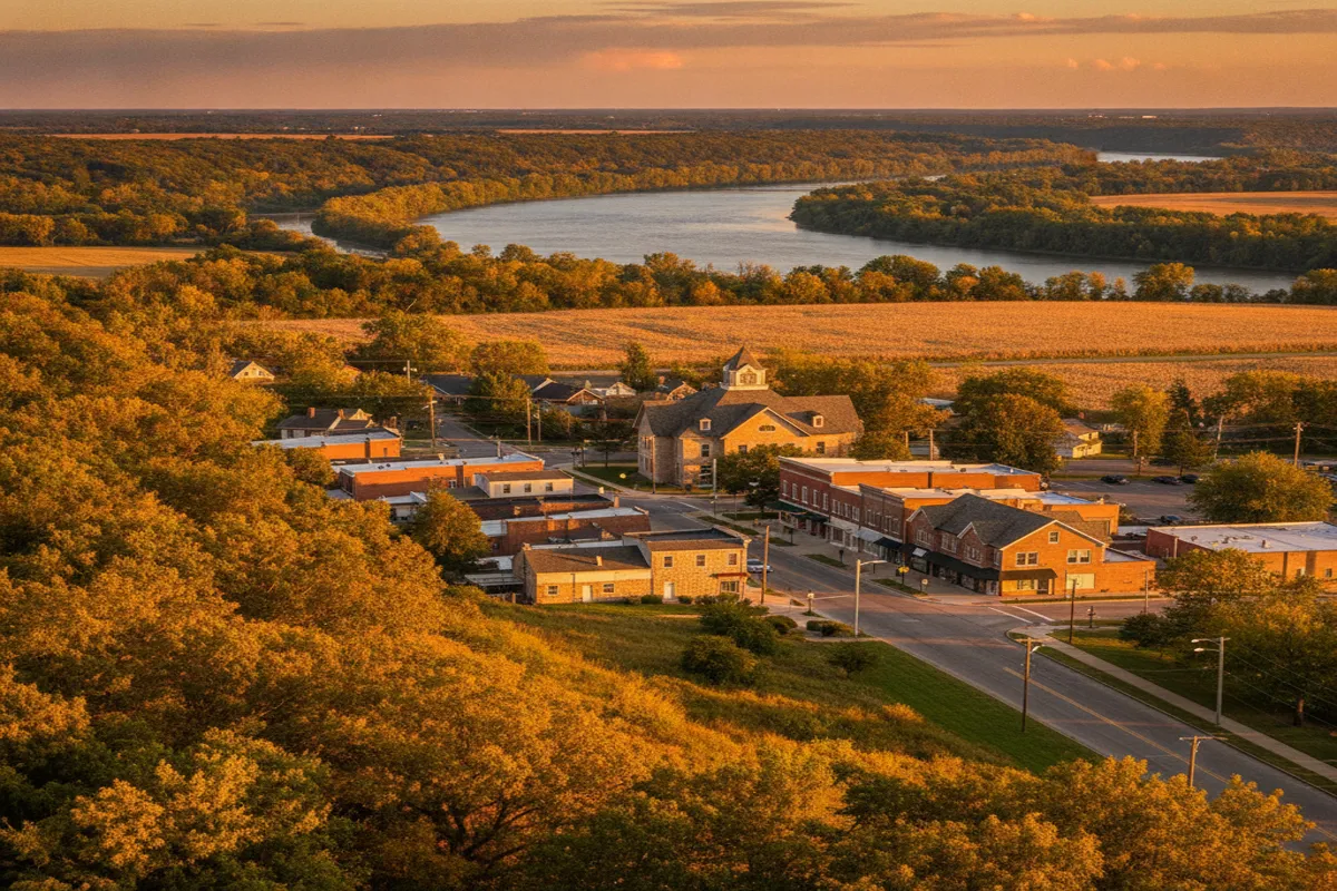 Public restroom locations mapped in Godfrey, Illinois — 26 facilities across zip codes 62035, 63035, 63386