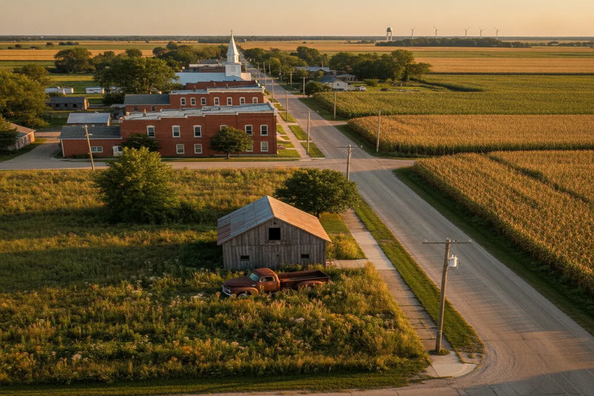 Public restroom locations mapped in Iroquois County, Illinois — 5 facilities across zip codes 60918, 60948