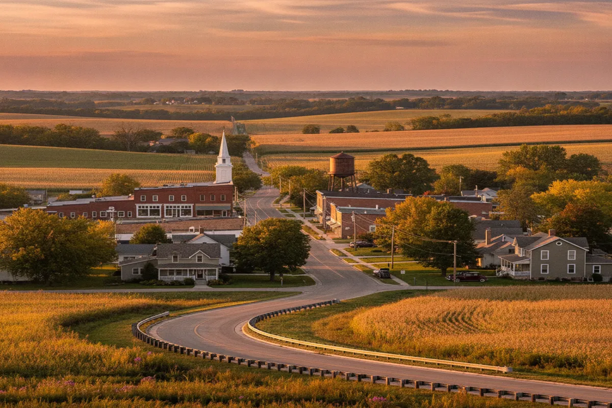 Public restroom locations mapped in Mclean County, Illinois — 5 facilities across zip codes 61748