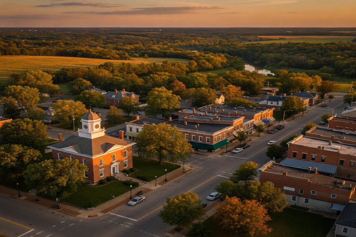 Public restroom locations mapped in Metamora, Illinois — 6 facilities across zip codes 61548
