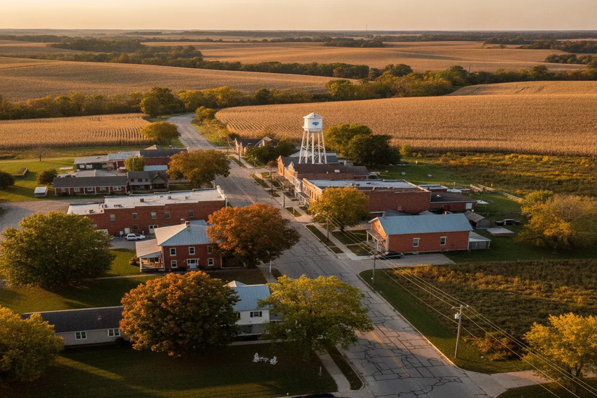 Public restroom locations mapped in Moultrie County, Illinois — 9 facilities across zip codes 61951