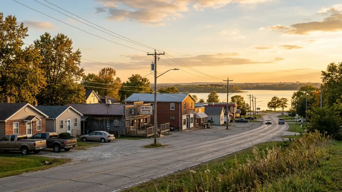 Public restroom locations mapped in Pontoon Beach, Illinois — 8 facilities across zip codes 62040