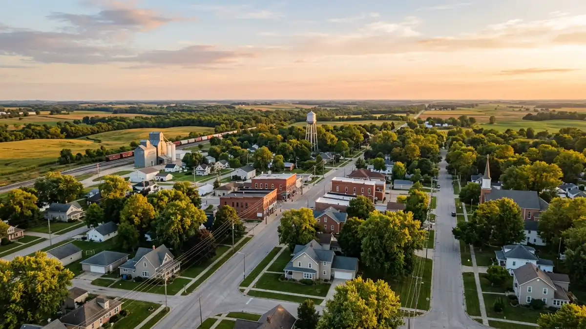 Public restroom locations mapped in Princeville, Illinois — 4 facilities across zip codes 61559