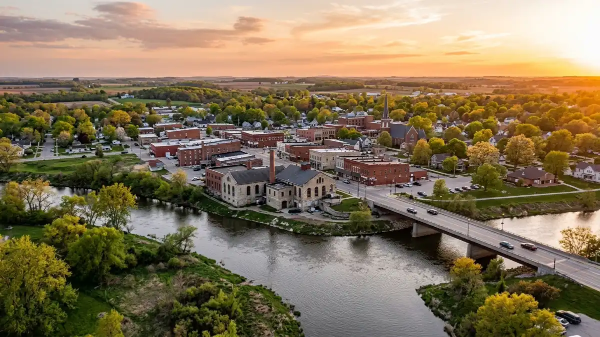 Public restroom locations mapped in Rock Falls, Illinois — 1 facility across zip codes 61071