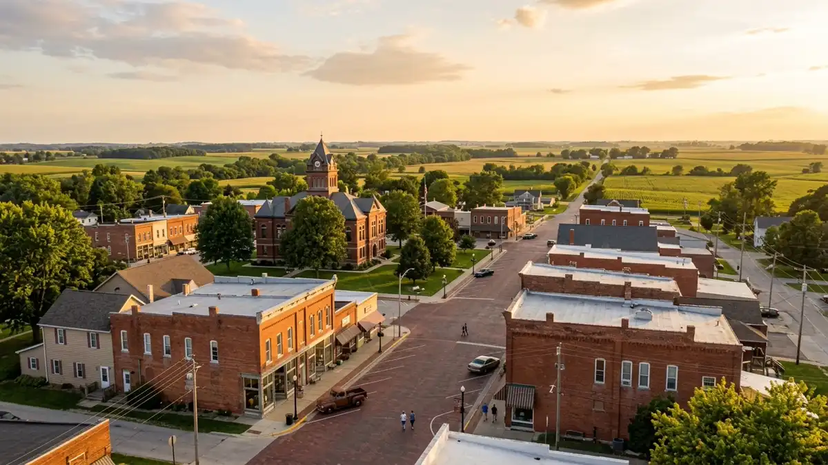 Public restroom locations mapped in Toulon, Illinois — 4 facilities across zip codes 61483