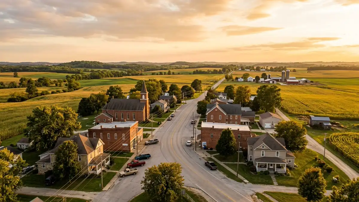 Public restroom locations mapped in Waltersburg, Illinois — 5 facilities across the city