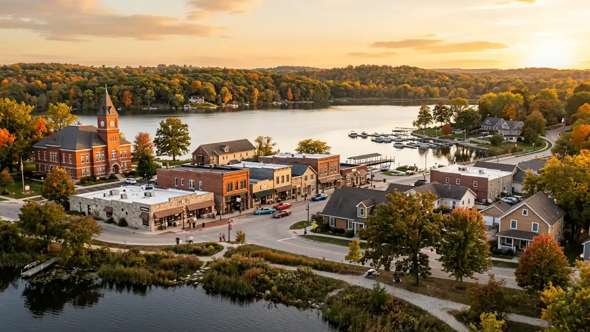 Public restroom locations mapped in Wauconda, Illinois — 20 facilities across zip codes 60084