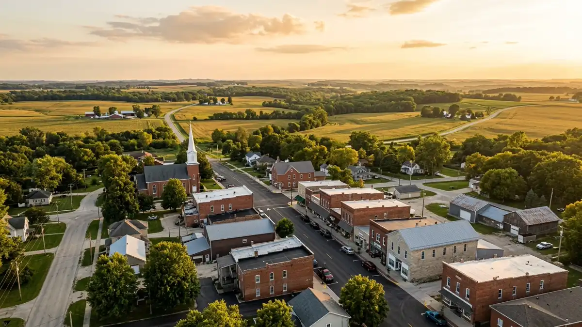 Public restroom locations mapped in Wempletown, Illinois — 4 facilities across zip codes 61024
