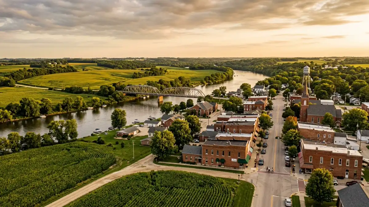 Public restroom locations mapped in Whiteside County, Illinois — 11 facilities across zip codes 61252, 61270