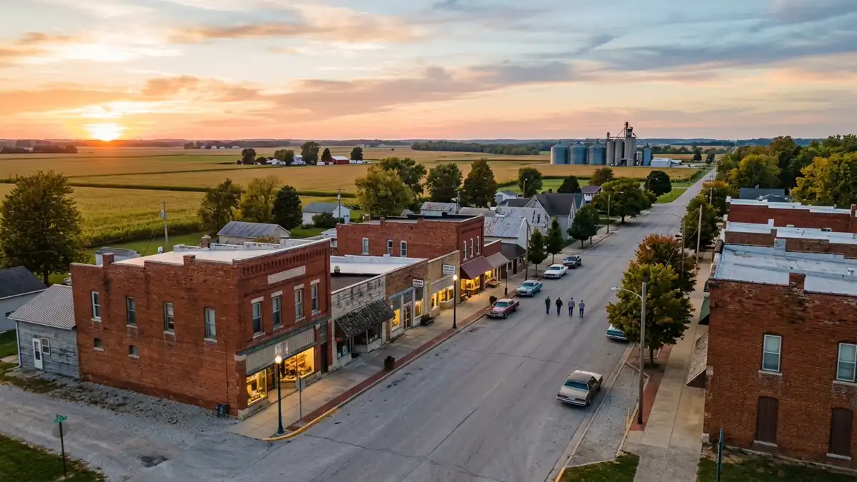 Public restroom locations mapped in Kenneth, Indiana — 1 facility across the city