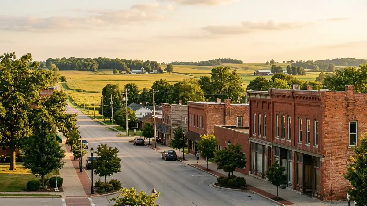 Public restroom locations mapped in Laporte County, Indiana — 23 facilities across zip codes 46350, 46391