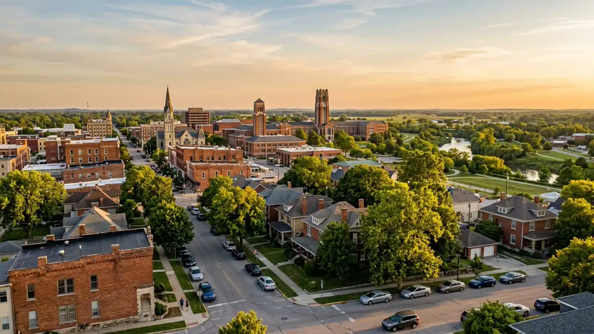Public restroom locations mapped in Muncie, Indiana — 1 facility across zip codes 47303