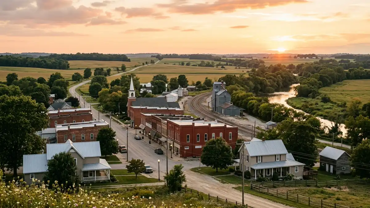 Public restroom locations mapped in New Paris, Indiana — 10 facilities across zip codes 46553