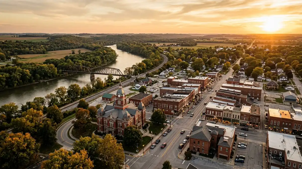 Public restroom locations mapped in Peru, Indiana — 8 facilities across zip codes 46970