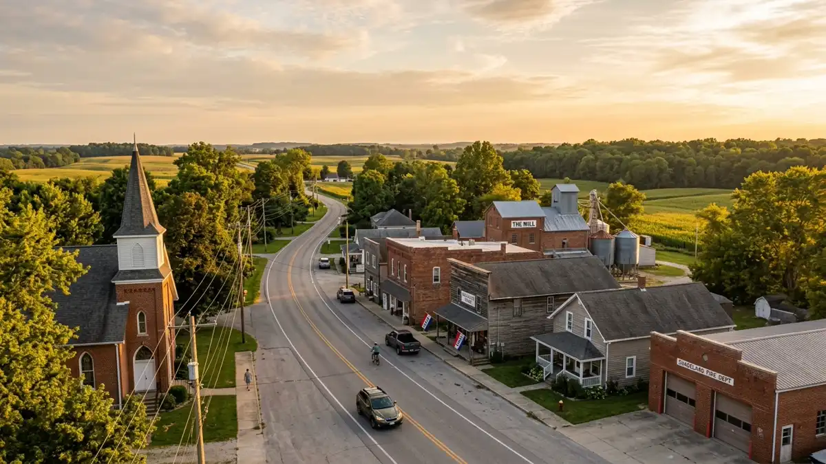 Public restroom locations mapped in Shadeland, Indiana — 1 facility across zip codes 47909