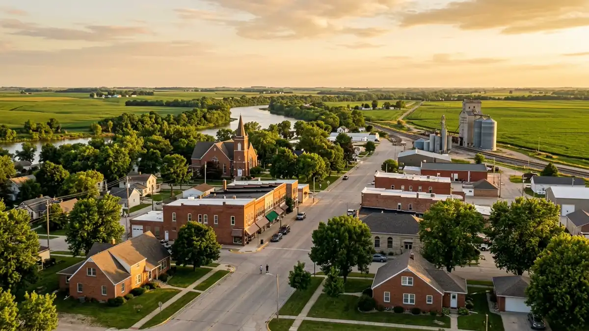 Public restroom locations mapped in Belmond, Iowa — 4 facilities across zip codes 50421