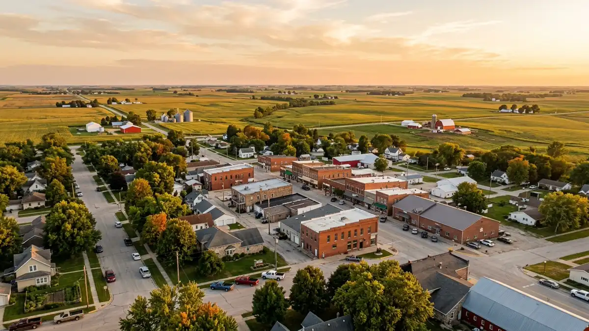 Public restroom locations mapped in Earlville, Iowa — 5 facilities across zip codes 52041