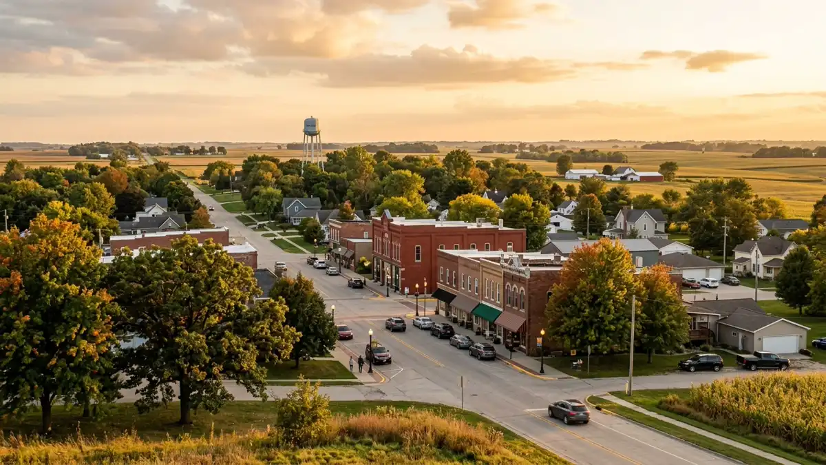 Public restroom locations mapped in Eldridge, Iowa — 4 facilities across zip codes 52748