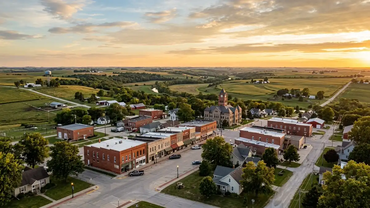 Public restroom locations mapped in Guthrie County, Iowa — 2 facilities across the city