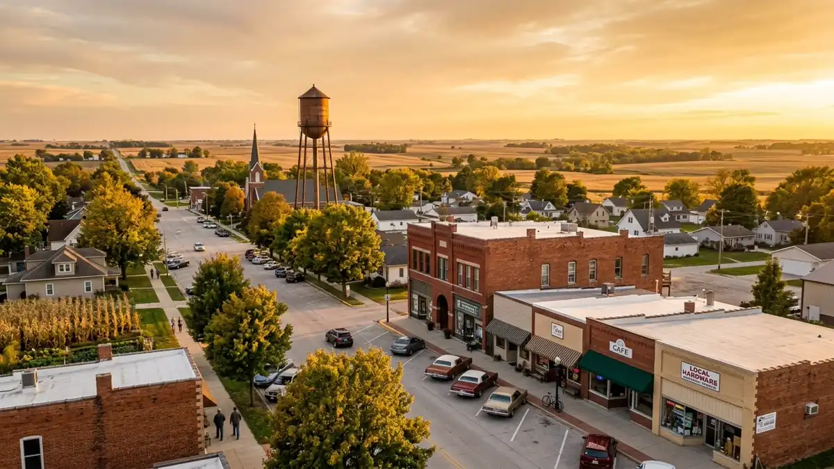 Public restroom locations mapped in Huxley, Iowa — 24 facilities across zip codes 50007