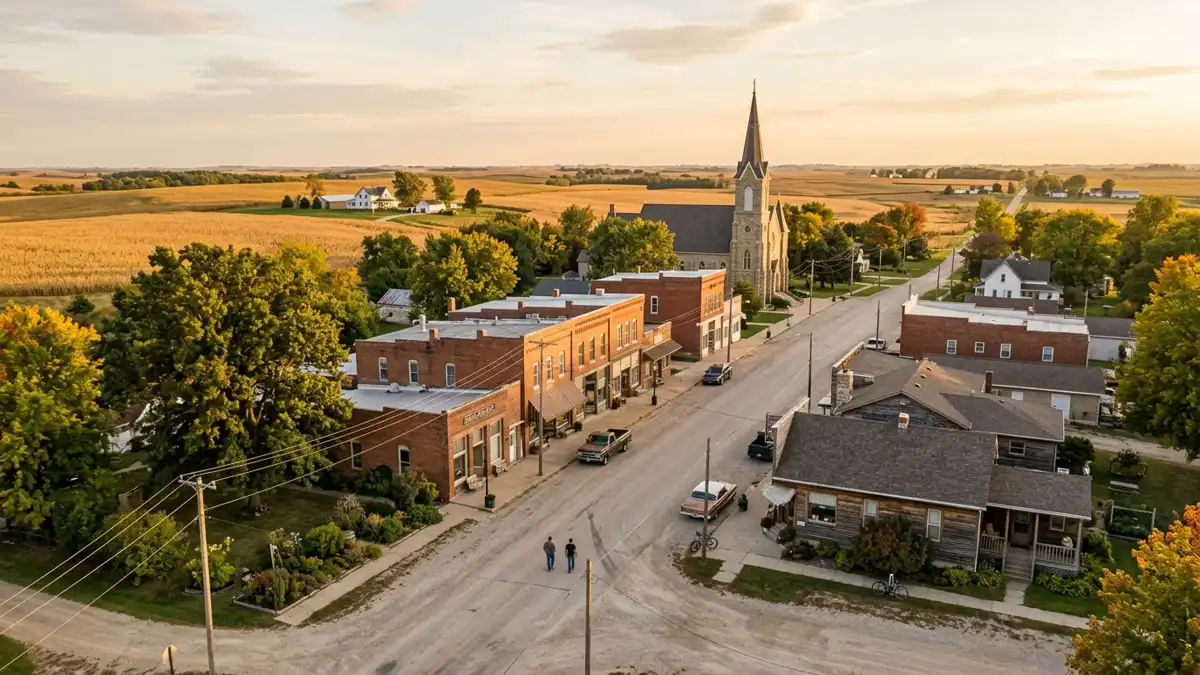 Public restroom locations mapped in Imogene, Iowa — 1 facility across zip codes 51645