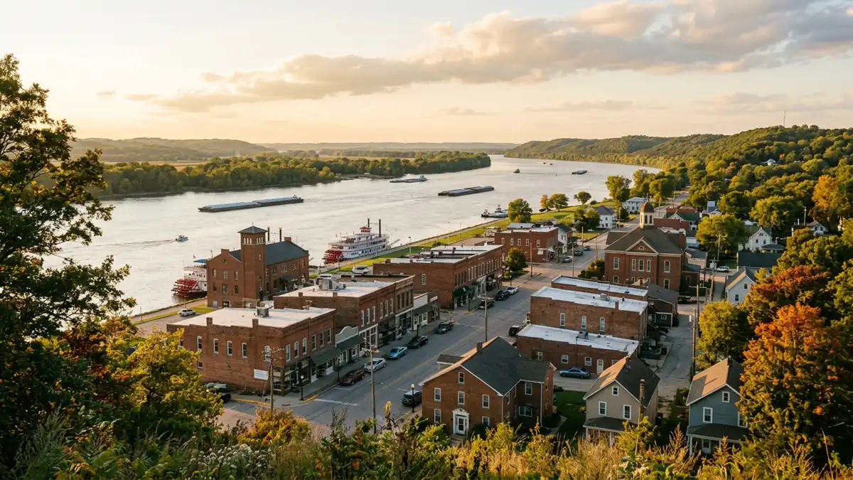 Public restroom locations mapped in Le Claire, Iowa — 5 facilities across zip codes 52753