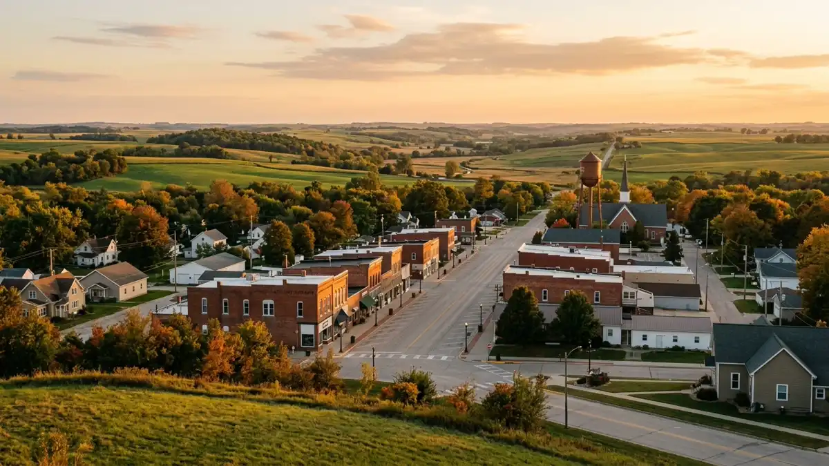Public restroom locations mapped in Moville, Iowa — 13 facilities across zip codes 51039