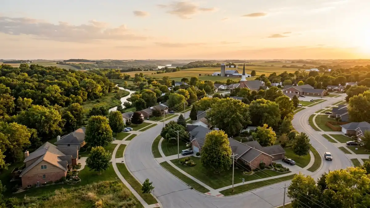 Public restroom locations mapped in Pleasant Hill, Iowa — 6 facilities across zip codes 50327