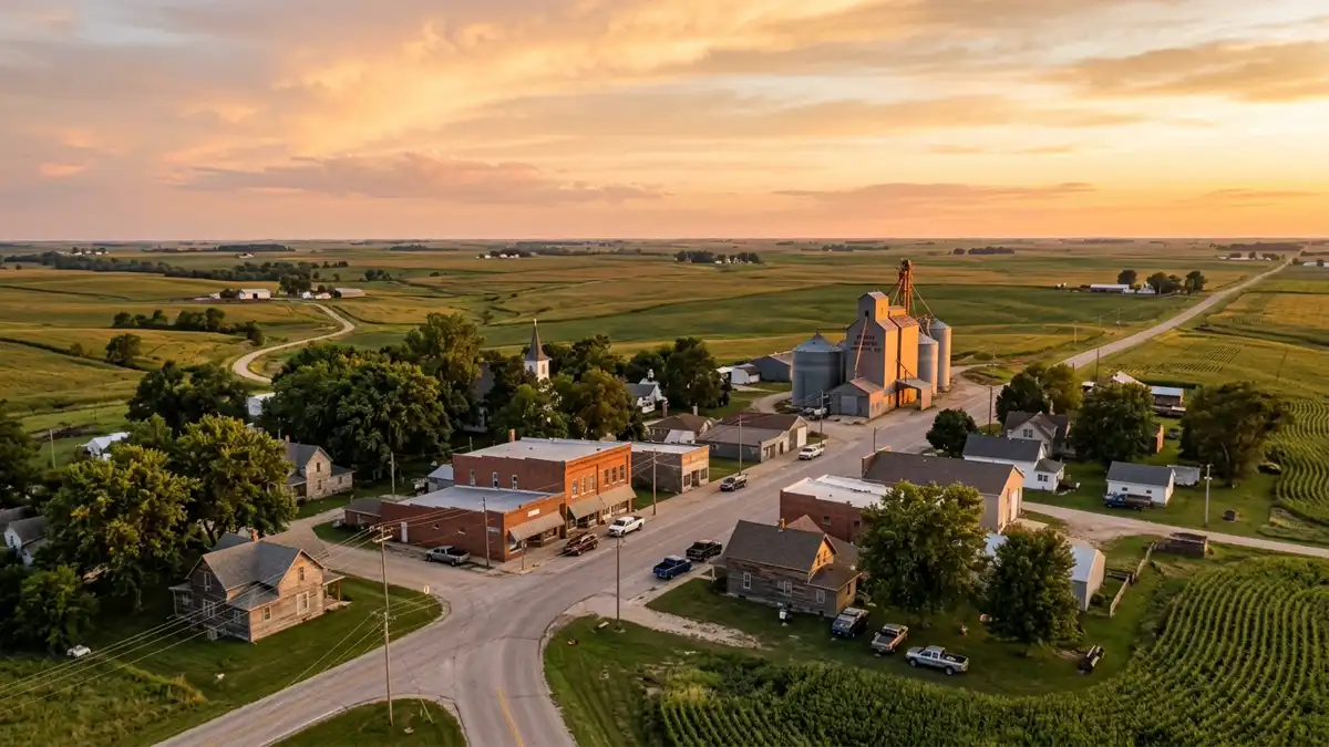Public restroom locations mapped in Ritter, Iowa — 4 facilities across the city