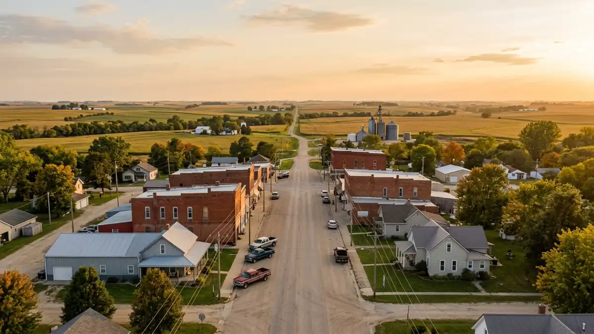 Public restroom locations mapped in Yale, Iowa — 4 facilities across zip codes 50277