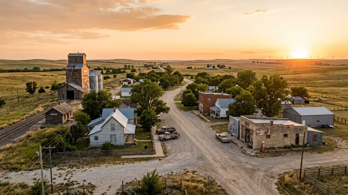 Public restroom locations mapped in Bushong, Kansas — 4 facilities across the city