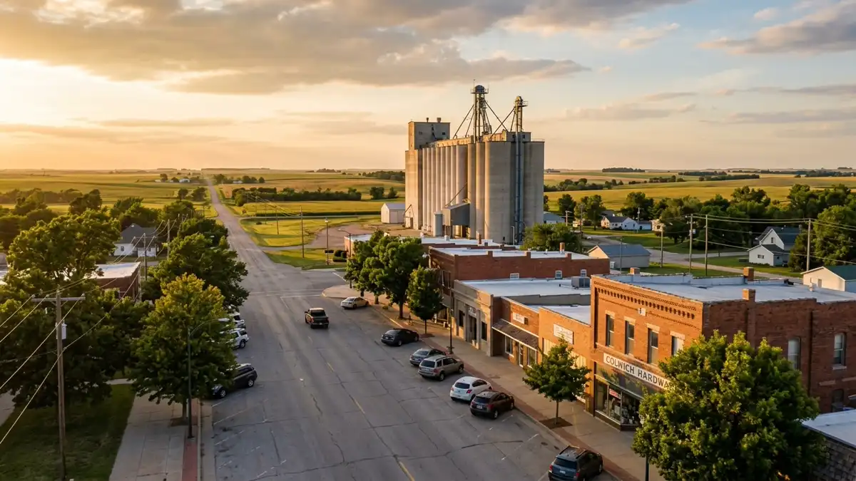 Public restroom locations mapped in Colwich, Kansas — 4 facilities across zip codes 67030