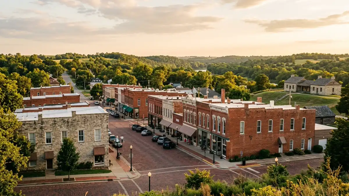 Public restroom locations mapped in Fort Scott, Kansas — 2 facilities across zip codes 66701