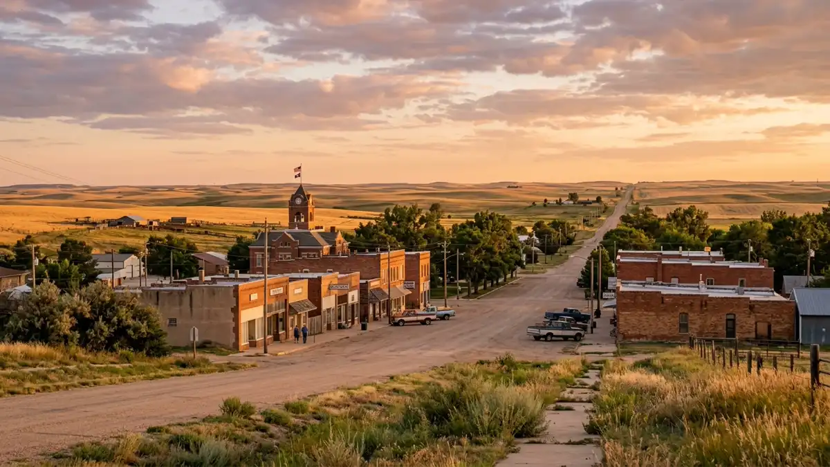 Public restroom locations mapped in Hodgeman County, Kansas — 2 facilities across zip codes 67854
