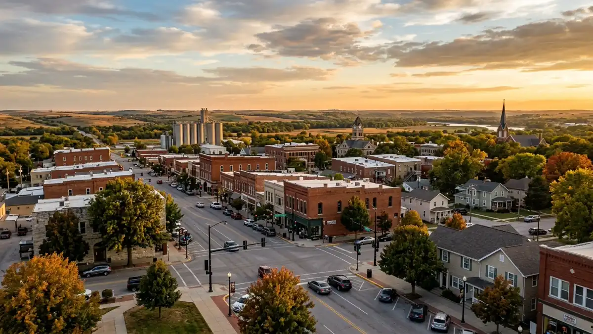 Public restroom locations mapped in Junction City, Kansas — 5 facilities across zip codes 66441