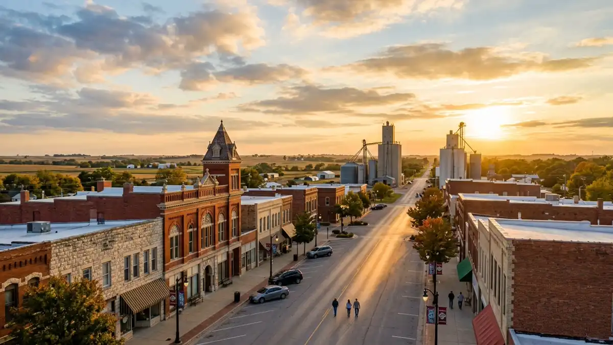 Public restroom locations mapped in Mcpherson, Kansas — 13 facilities across zip codes 67460