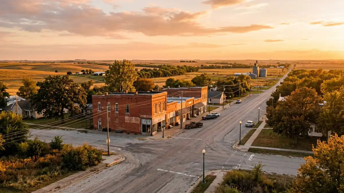 Public restroom locations mapped in Ransomville, Kansas — 2 facilities across the city