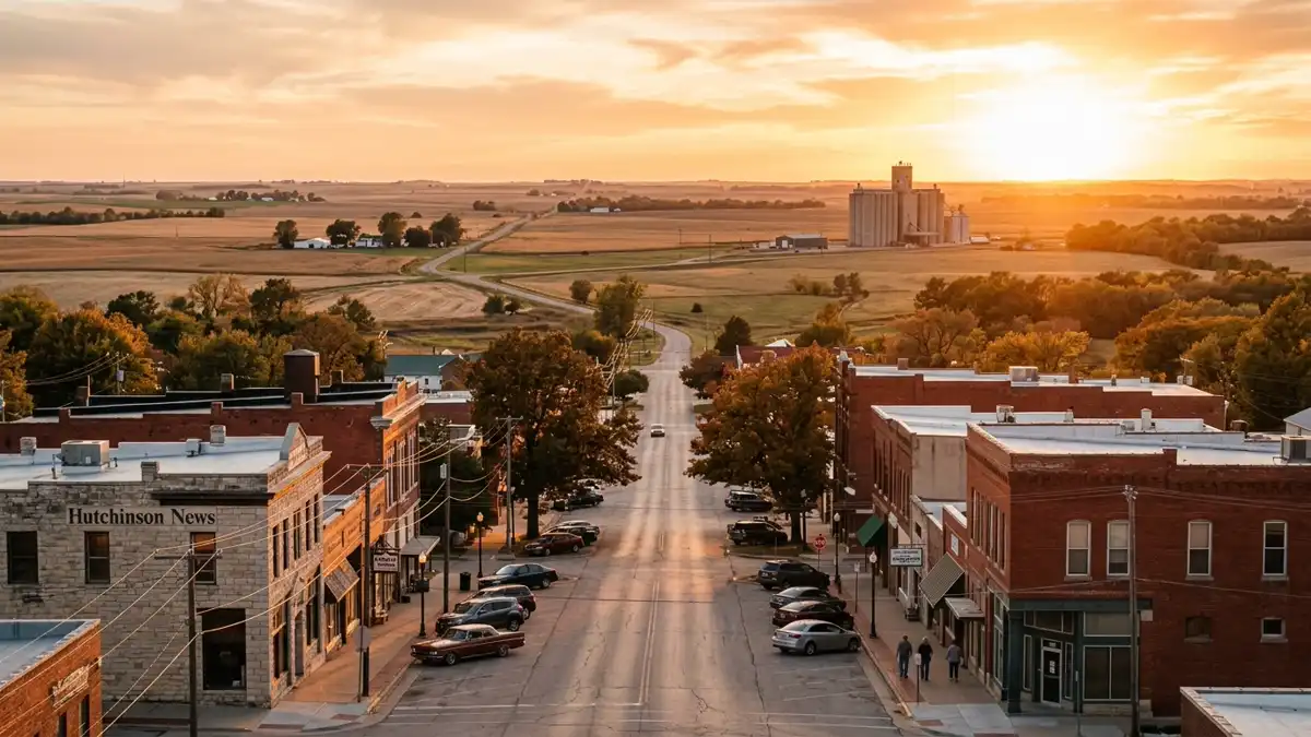 Public restroom locations mapped in Reno County, Kansas — 4 facilities across zip codes 67502