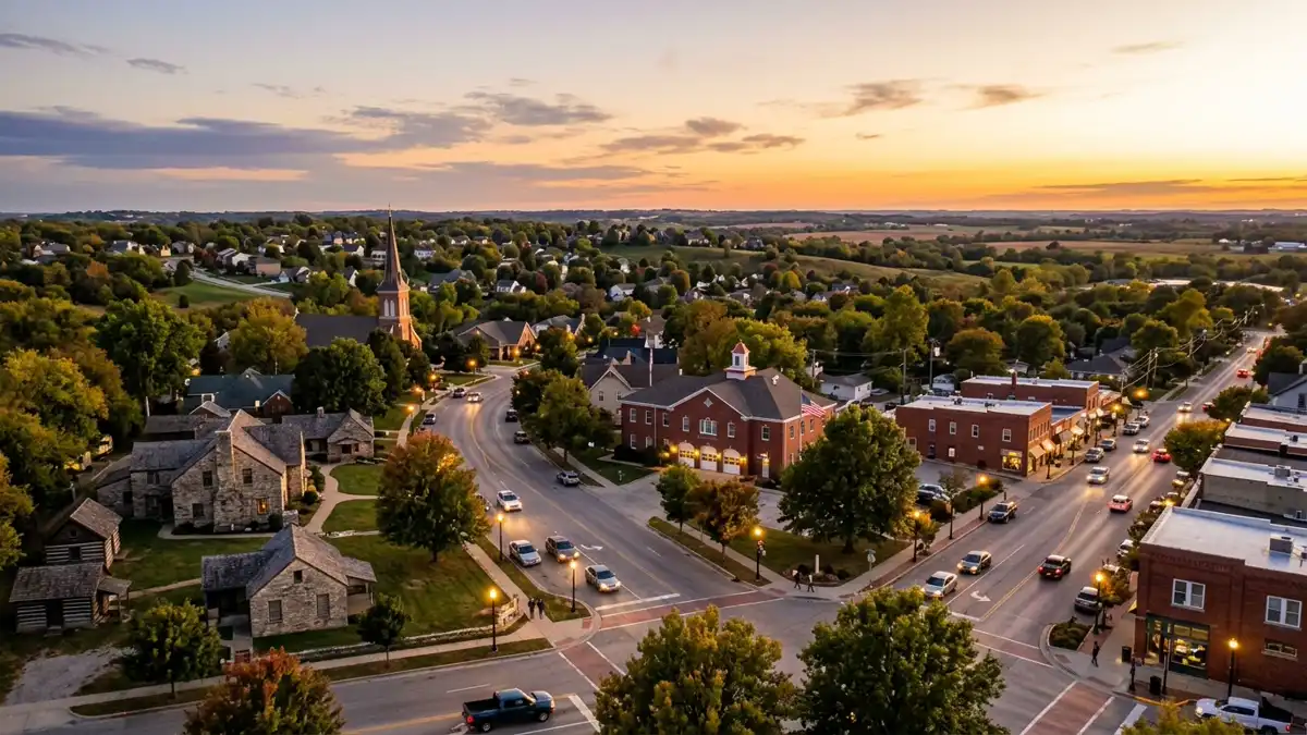 Public restroom locations mapped in Shawnee, Kansas — 83 facilities across zip codes 66203, 66216, 66217