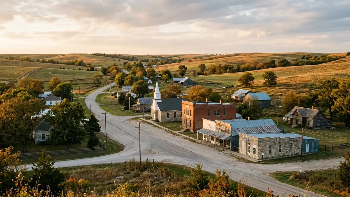 Public restroom locations mapped in Wilsey, Kansas — 1 facility across zip codes 66873