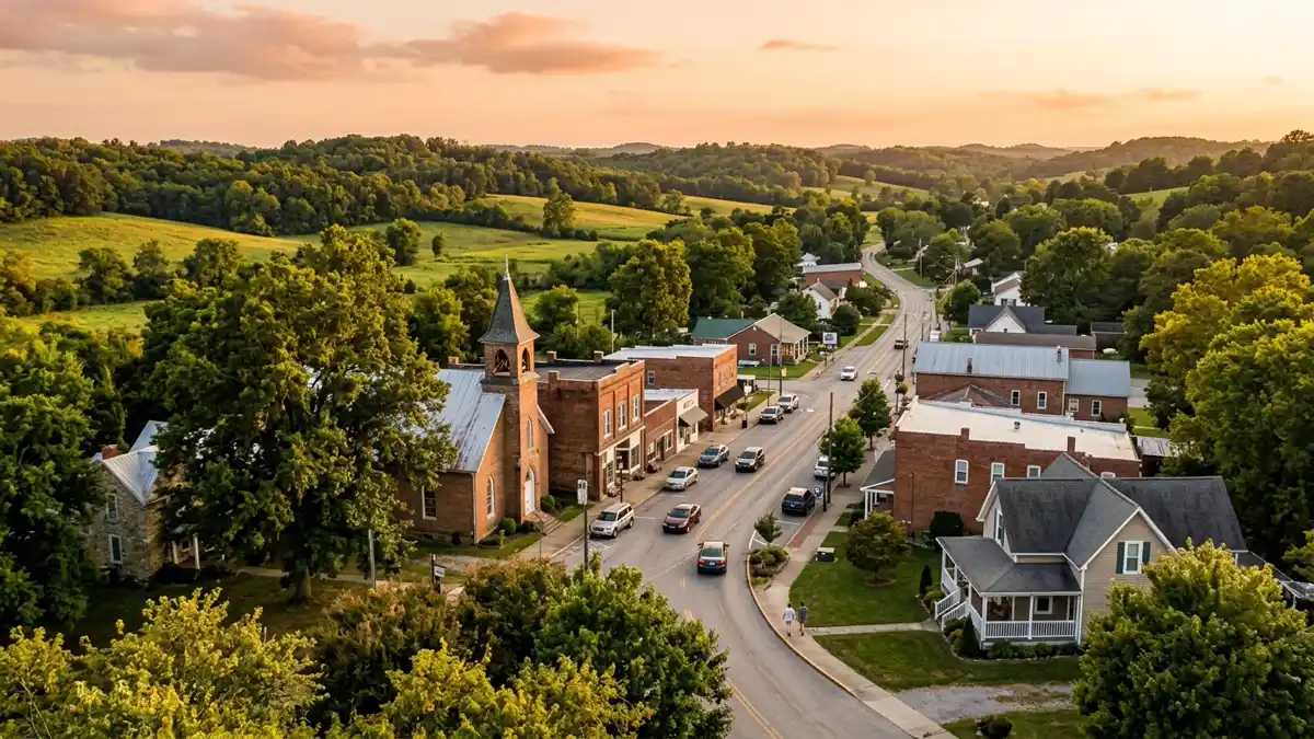 Public restroom locations mapped in Buckner, Kentucky — 44 facilities across zip codes 40010, 40026