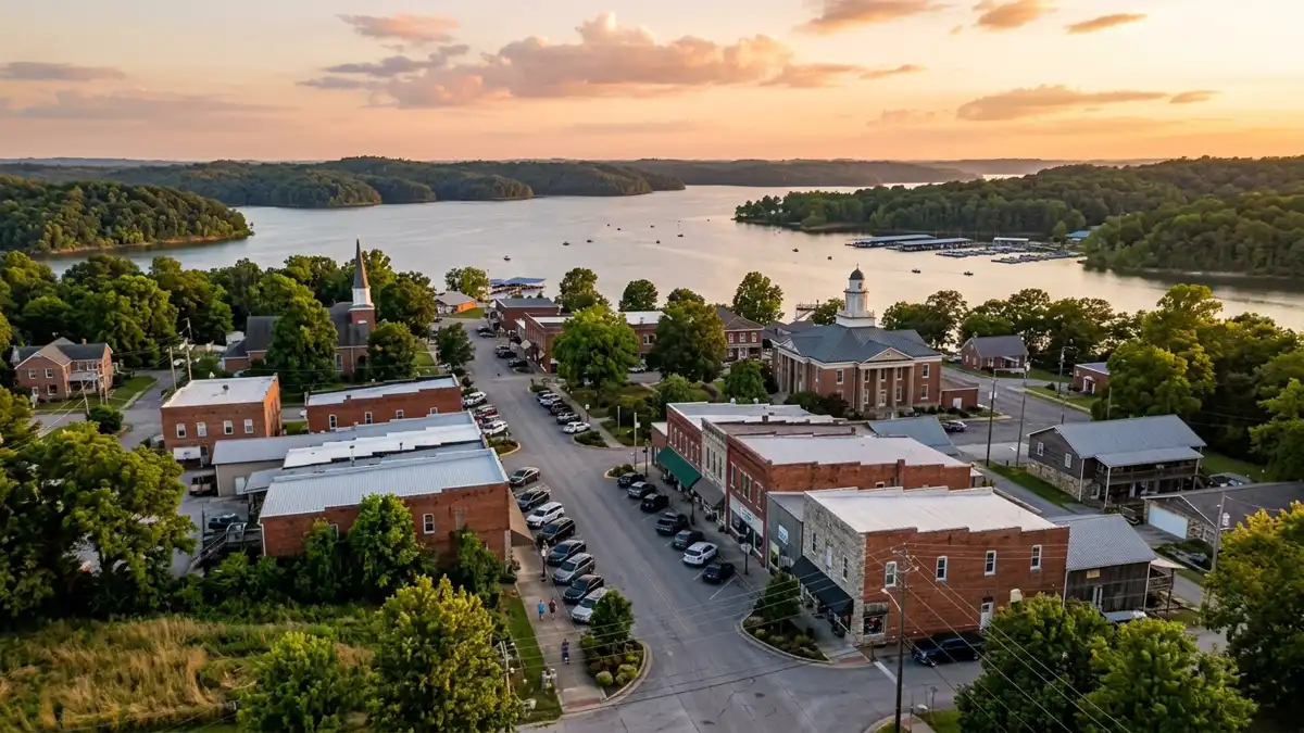 Public restroom locations mapped in Eddyville, Kentucky — 4 facilities across the city