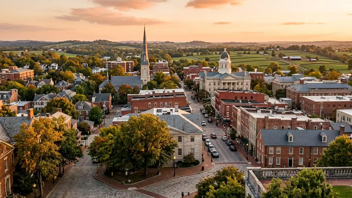 Public restroom locations mapped in Lexington, Kentucky — 33 facilities across zip codes 40502, 40503, 40505